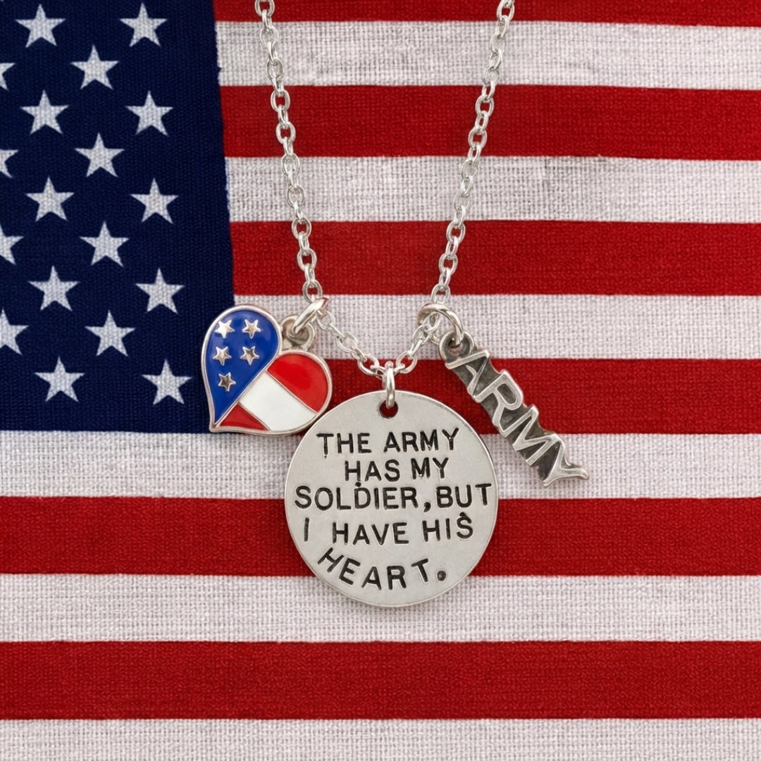 I Have His Heart Necklace