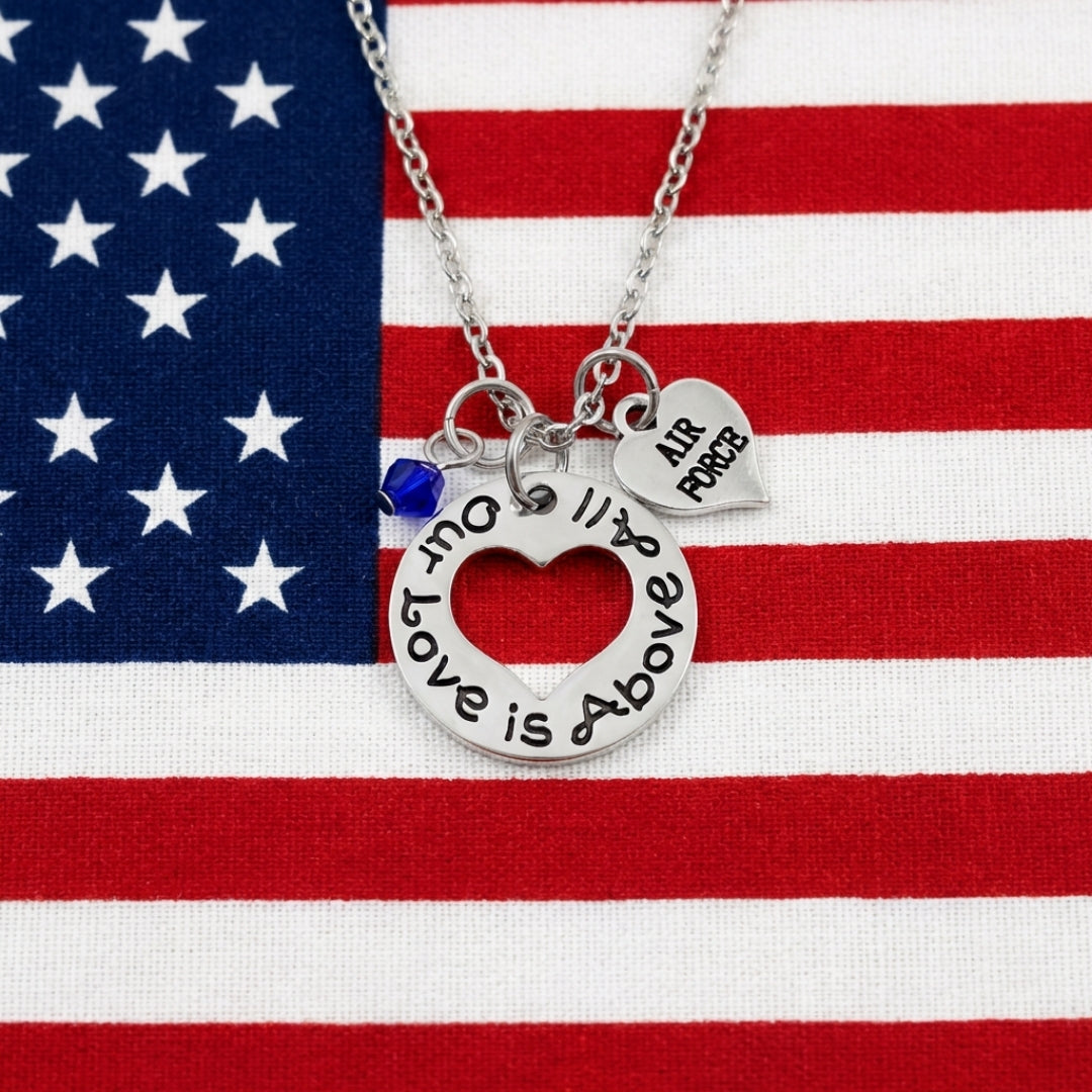 Our Love Is Above All Necklace