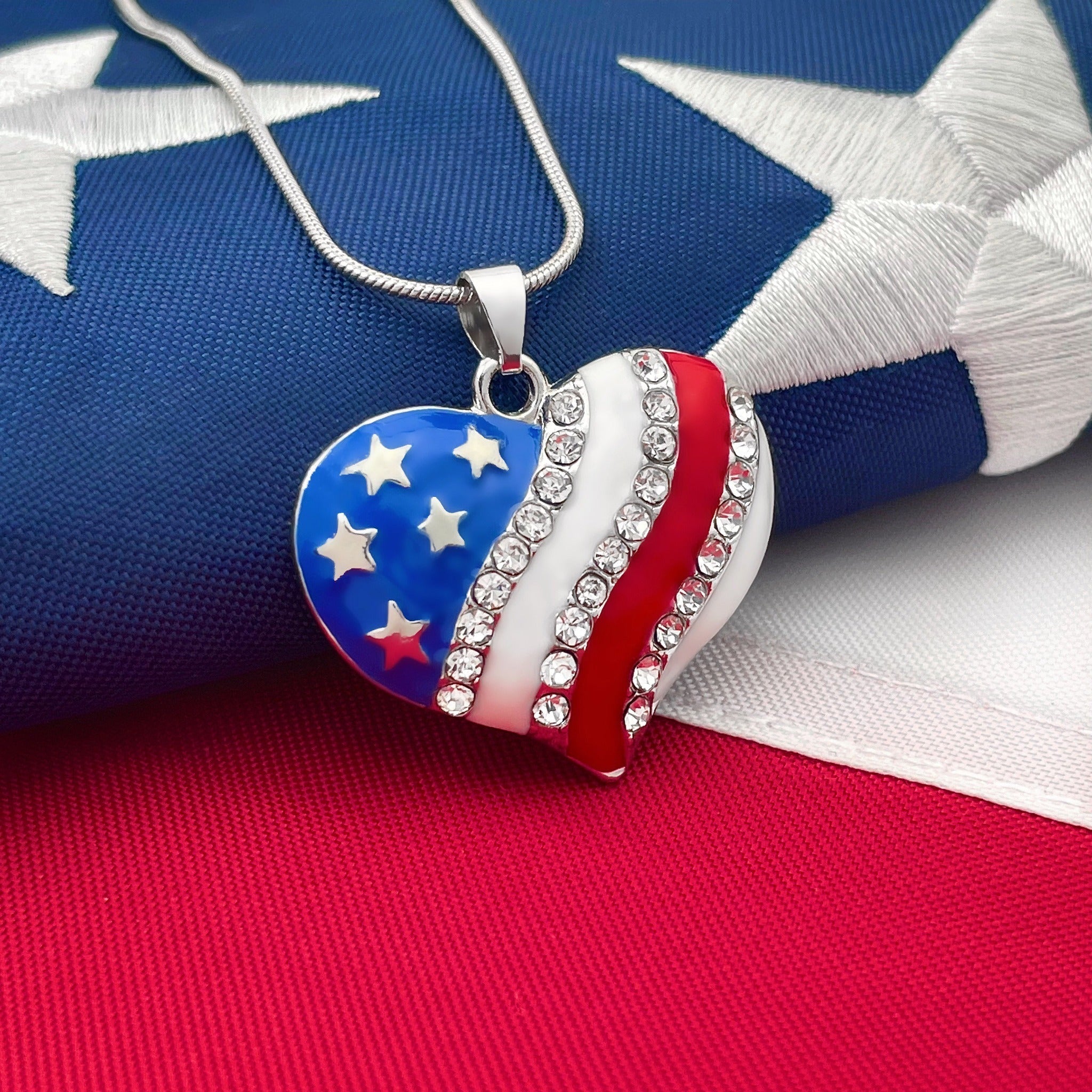 American Heart Necklace