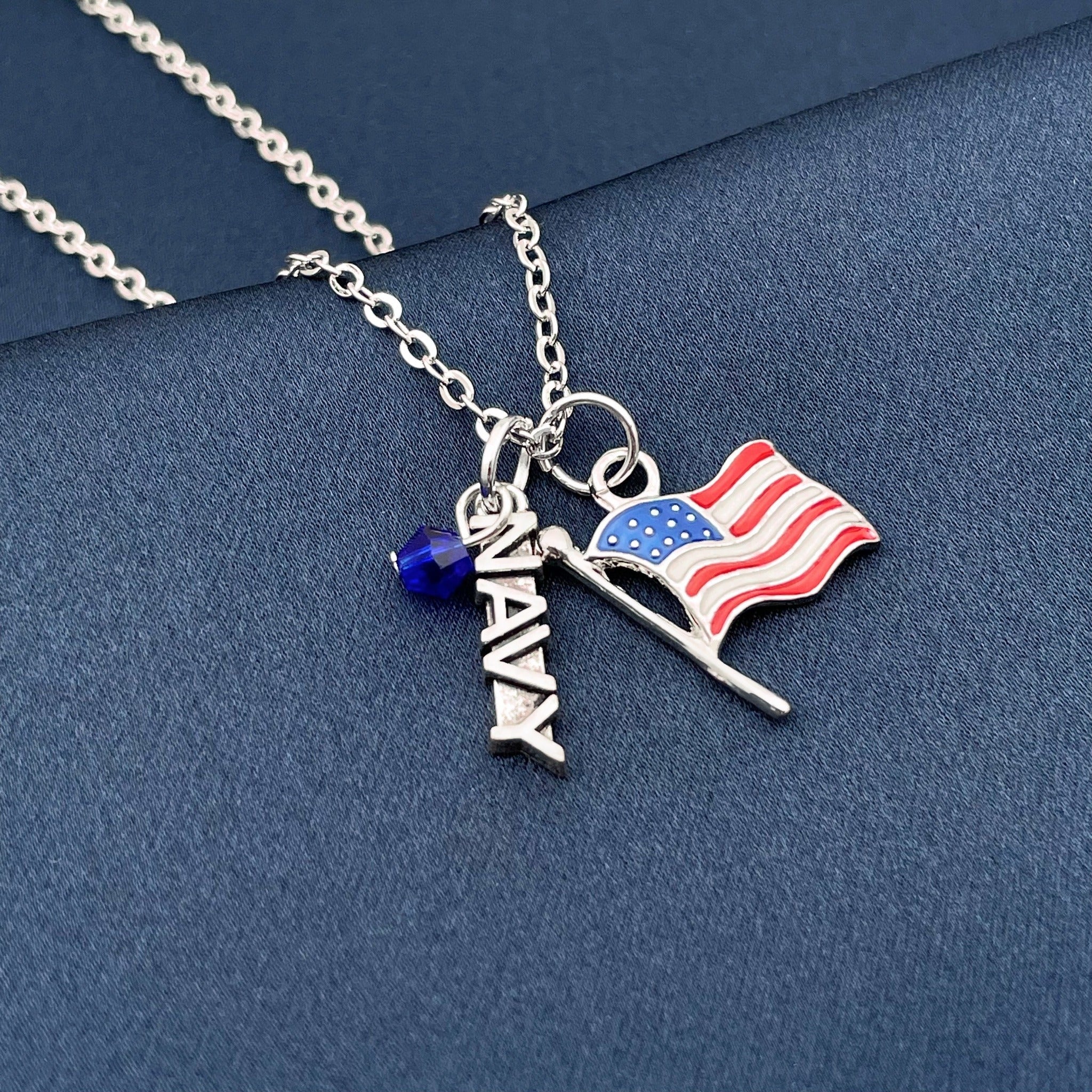American Navy Necklace