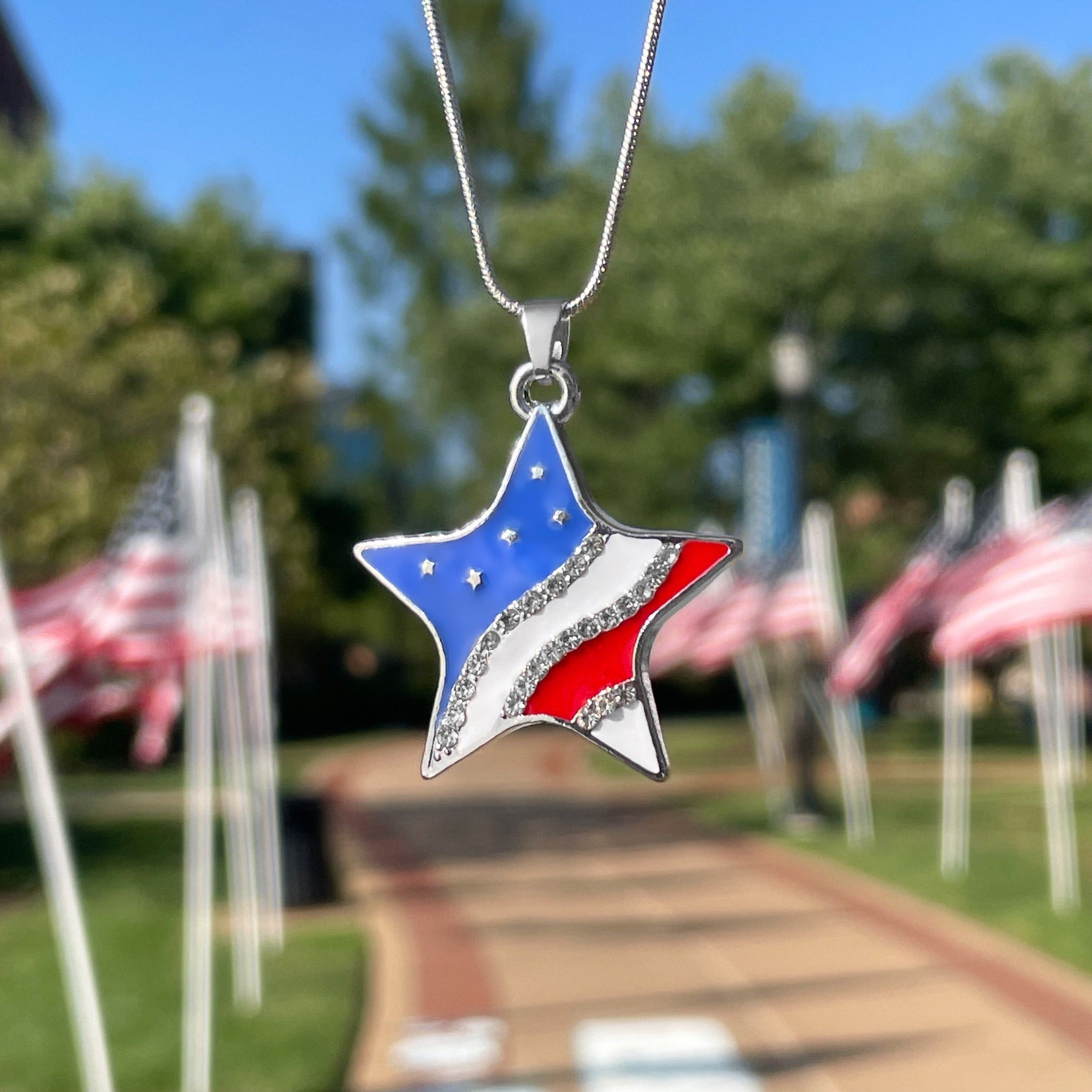 American Star Necklace