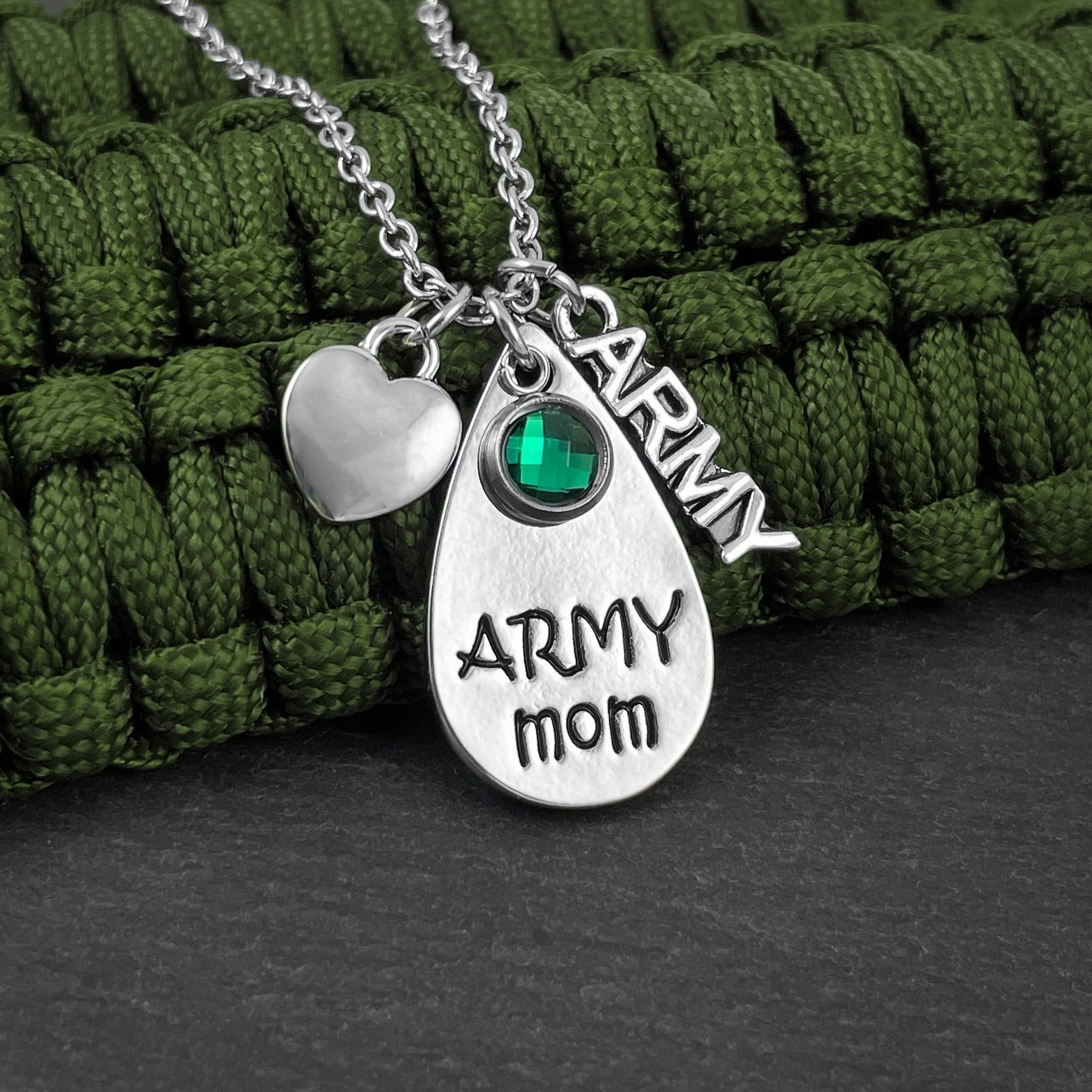 Army Mom Necklace