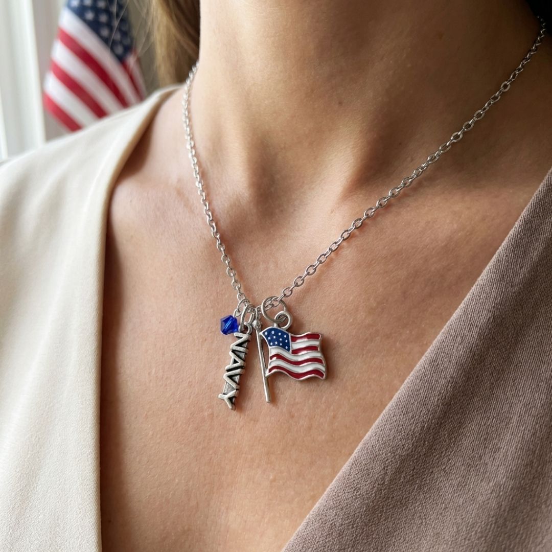American Navy Necklace
