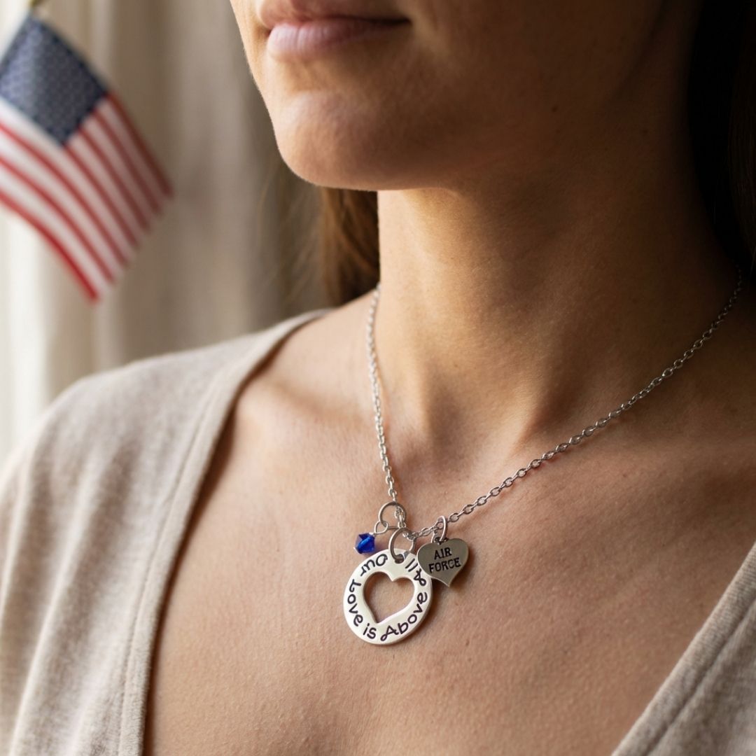 Our Love Is Above All Necklace