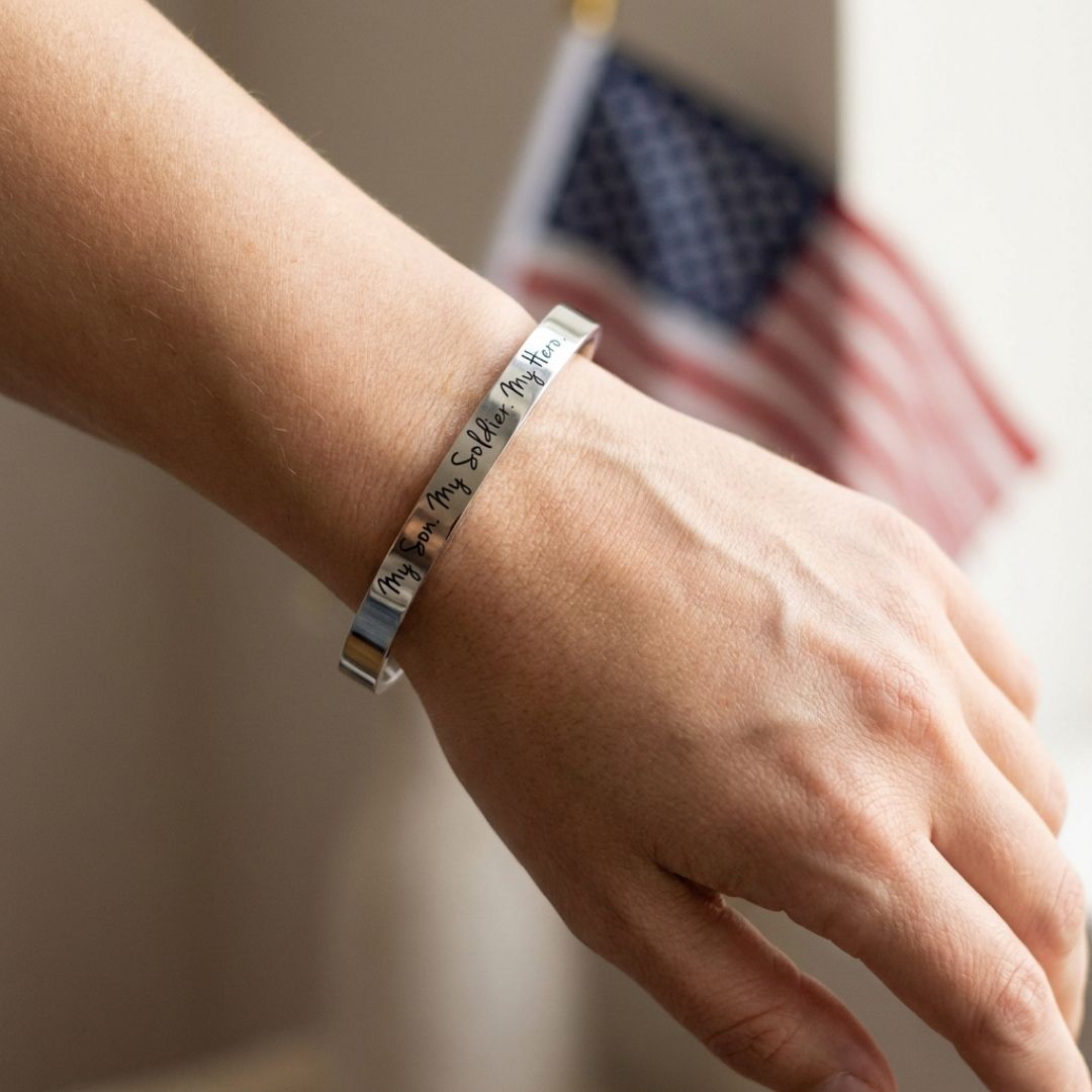 My Son My Hero Cuff Bracelet