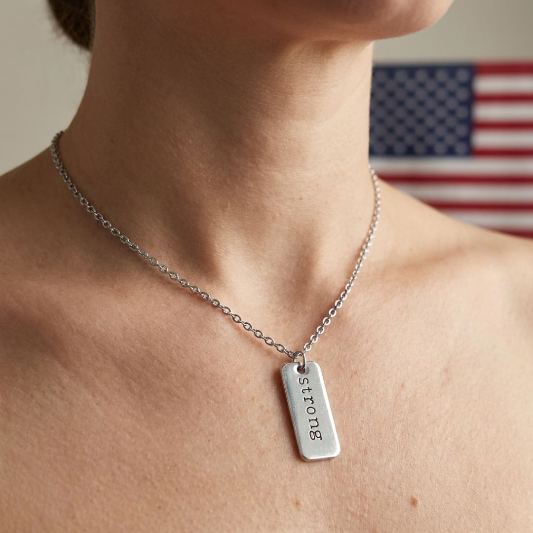 Strong Tag Necklace