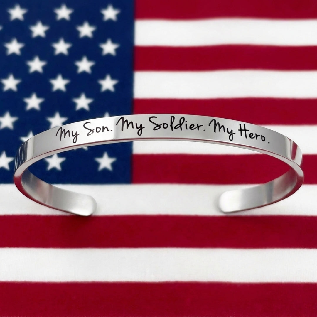 My Son My Hero Cuff Bracelet