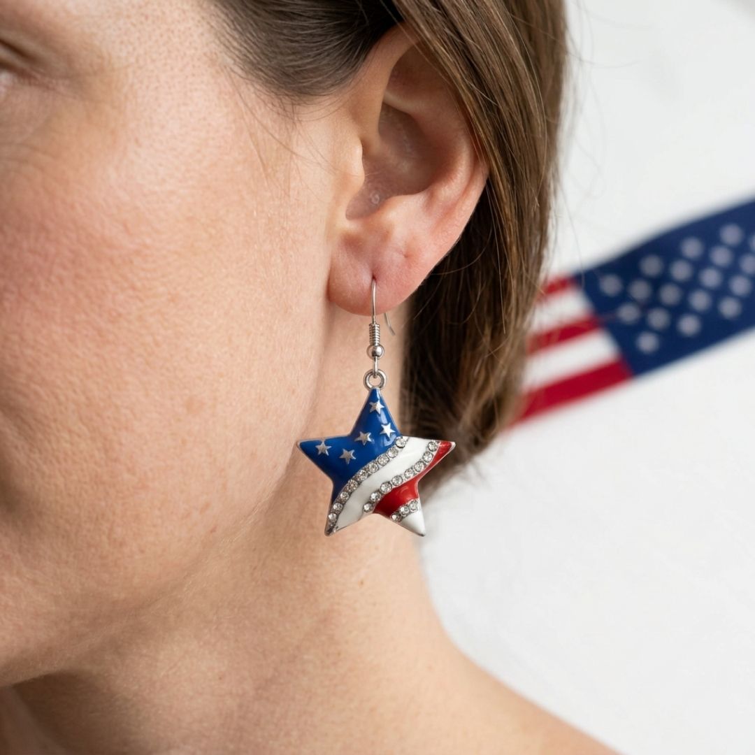 American Star Earrings