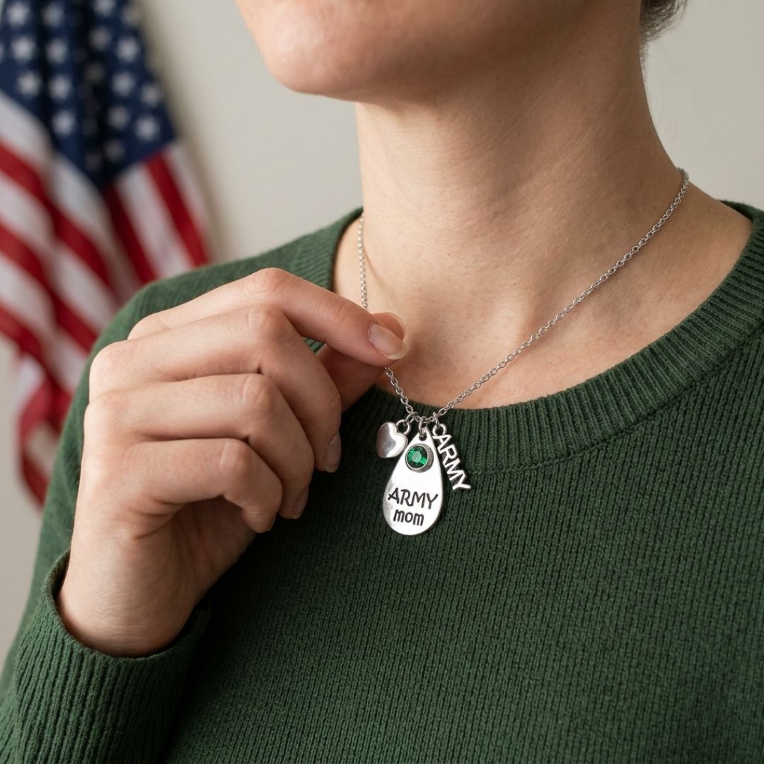 Army Mom Necklace