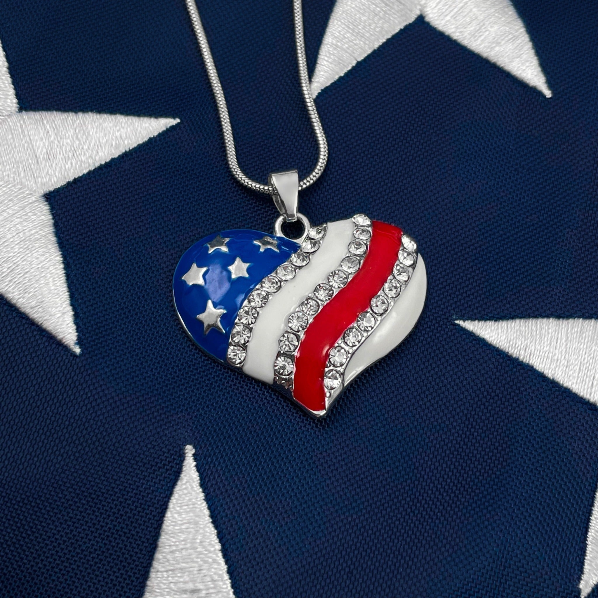 American Heart Necklace