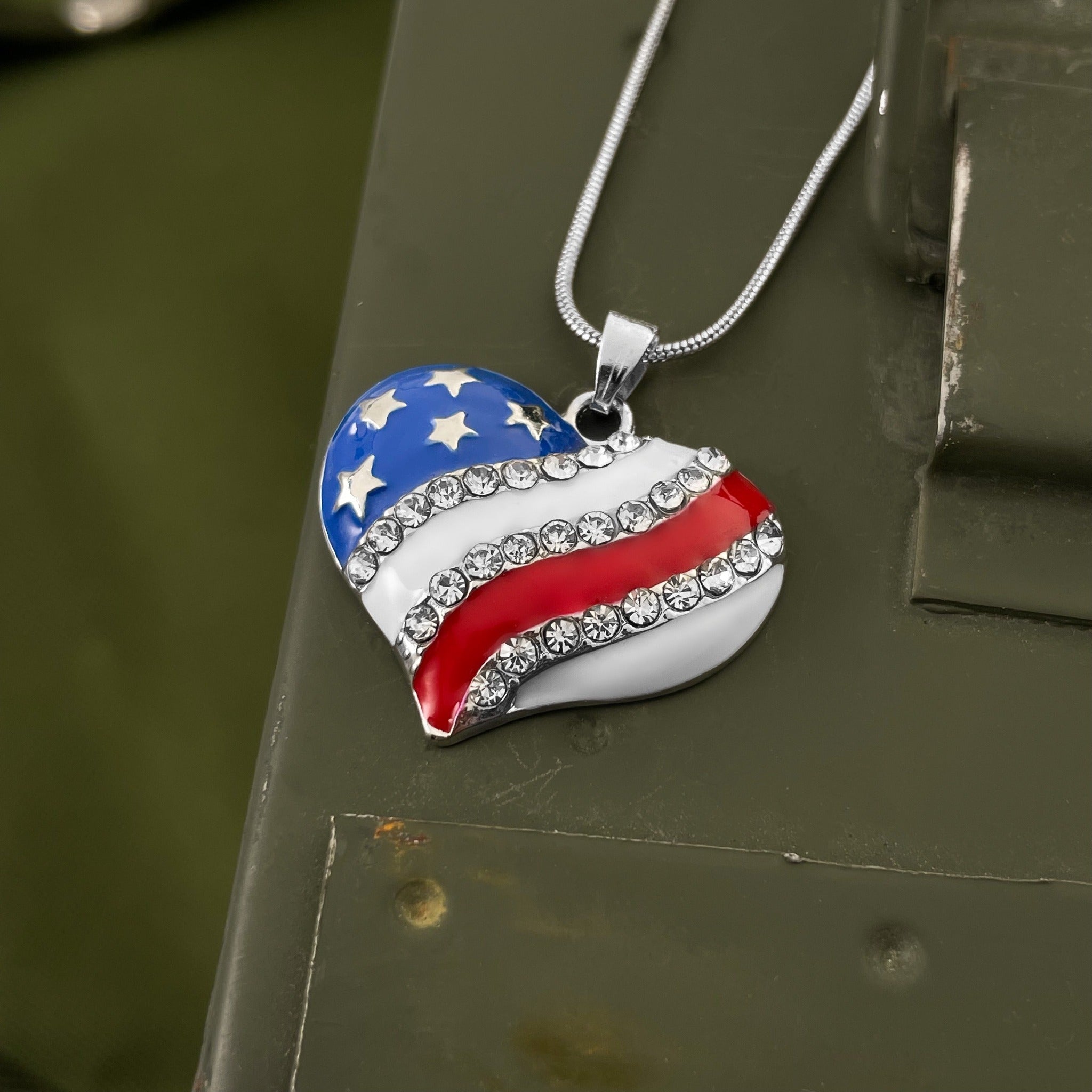 American Heart Necklace