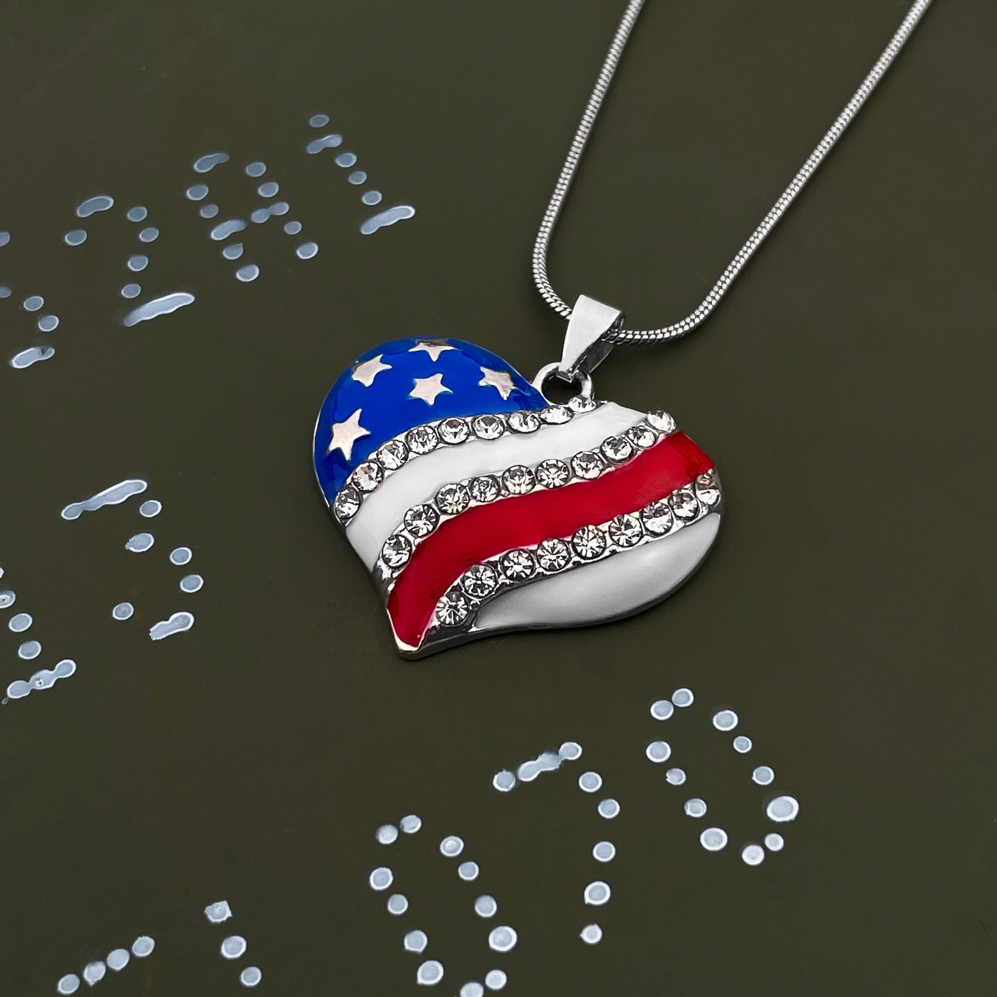 American Heart Necklace