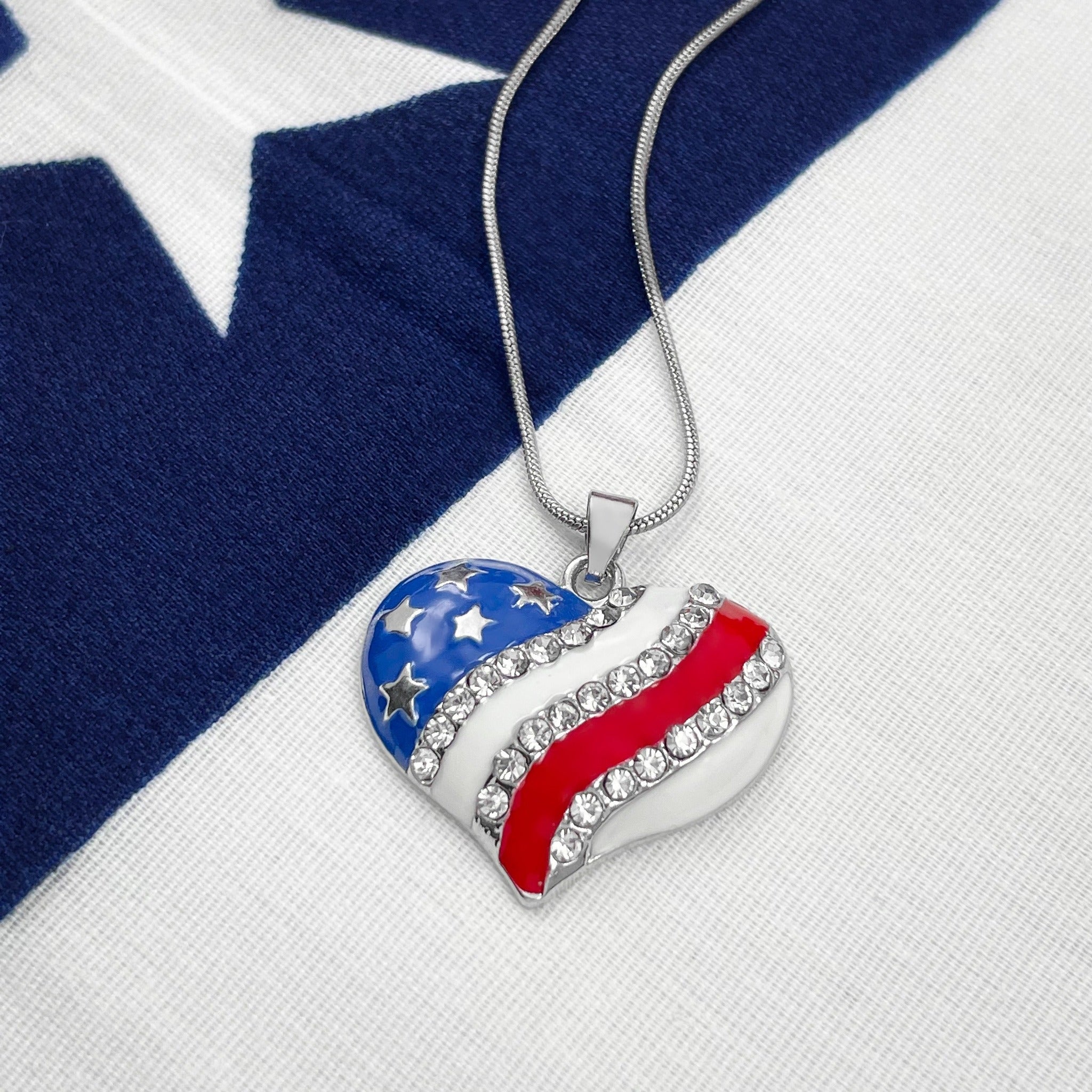 American Heart Necklace