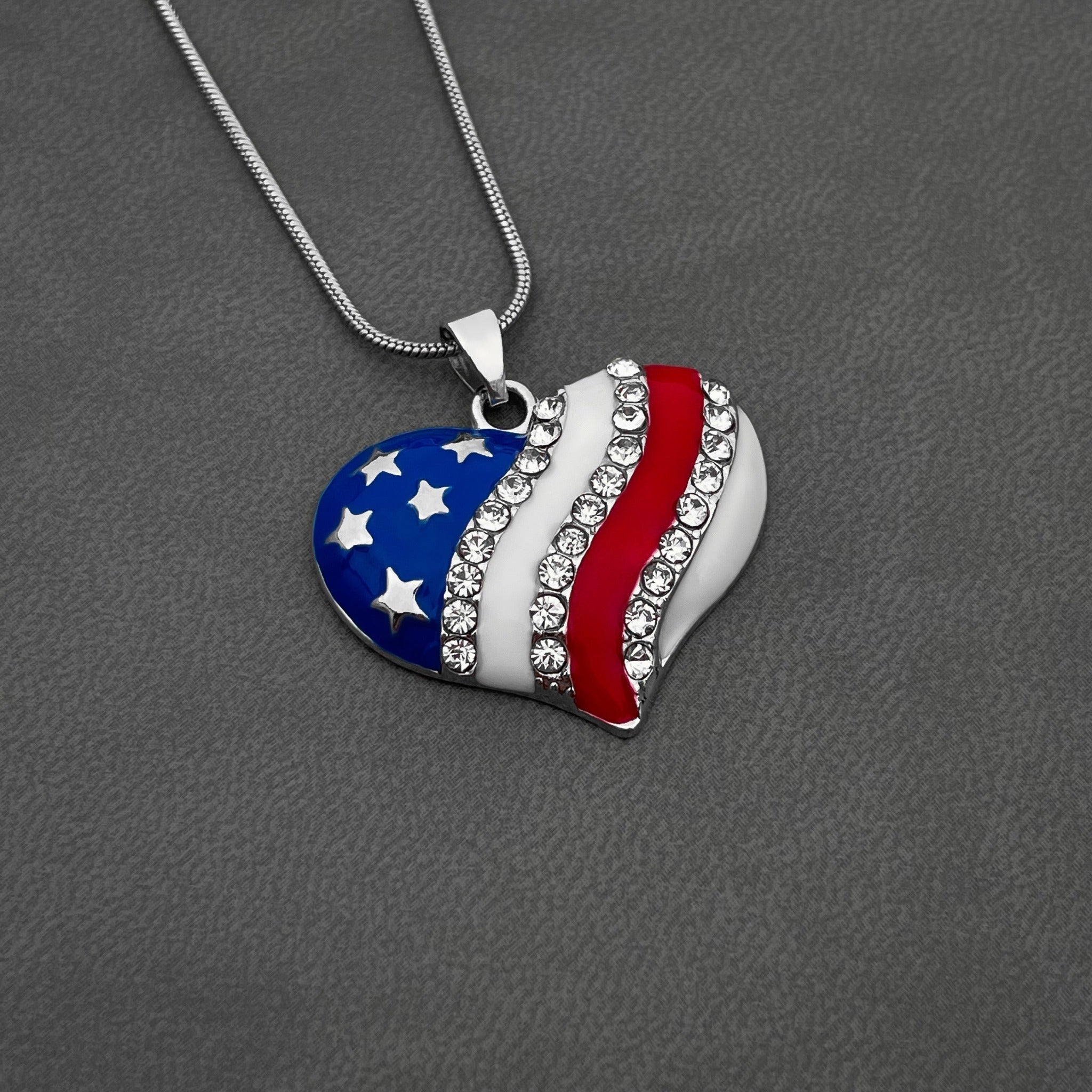 American Heart Necklace