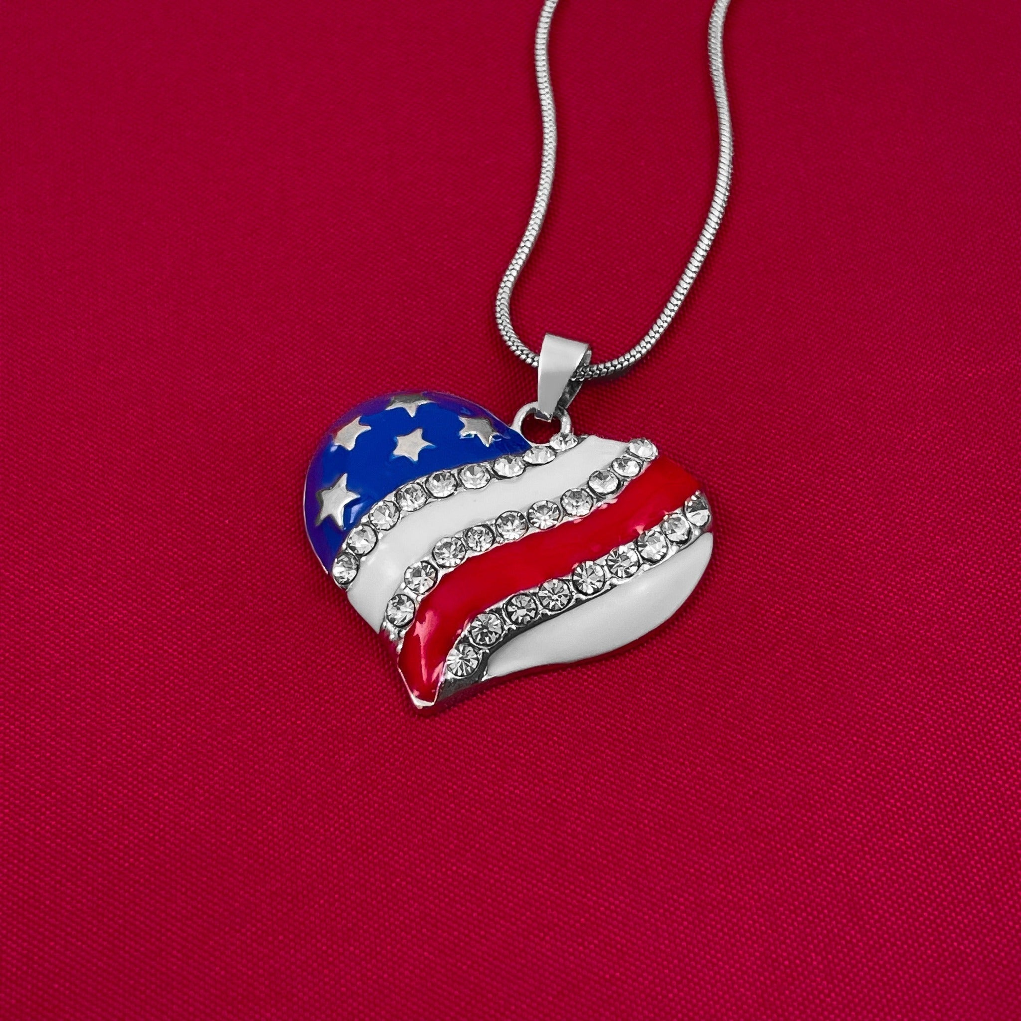 American Heart Necklace