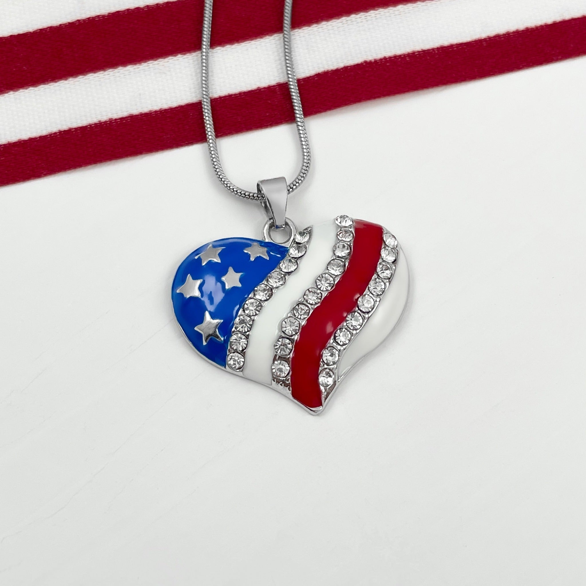 American Heart Necklace