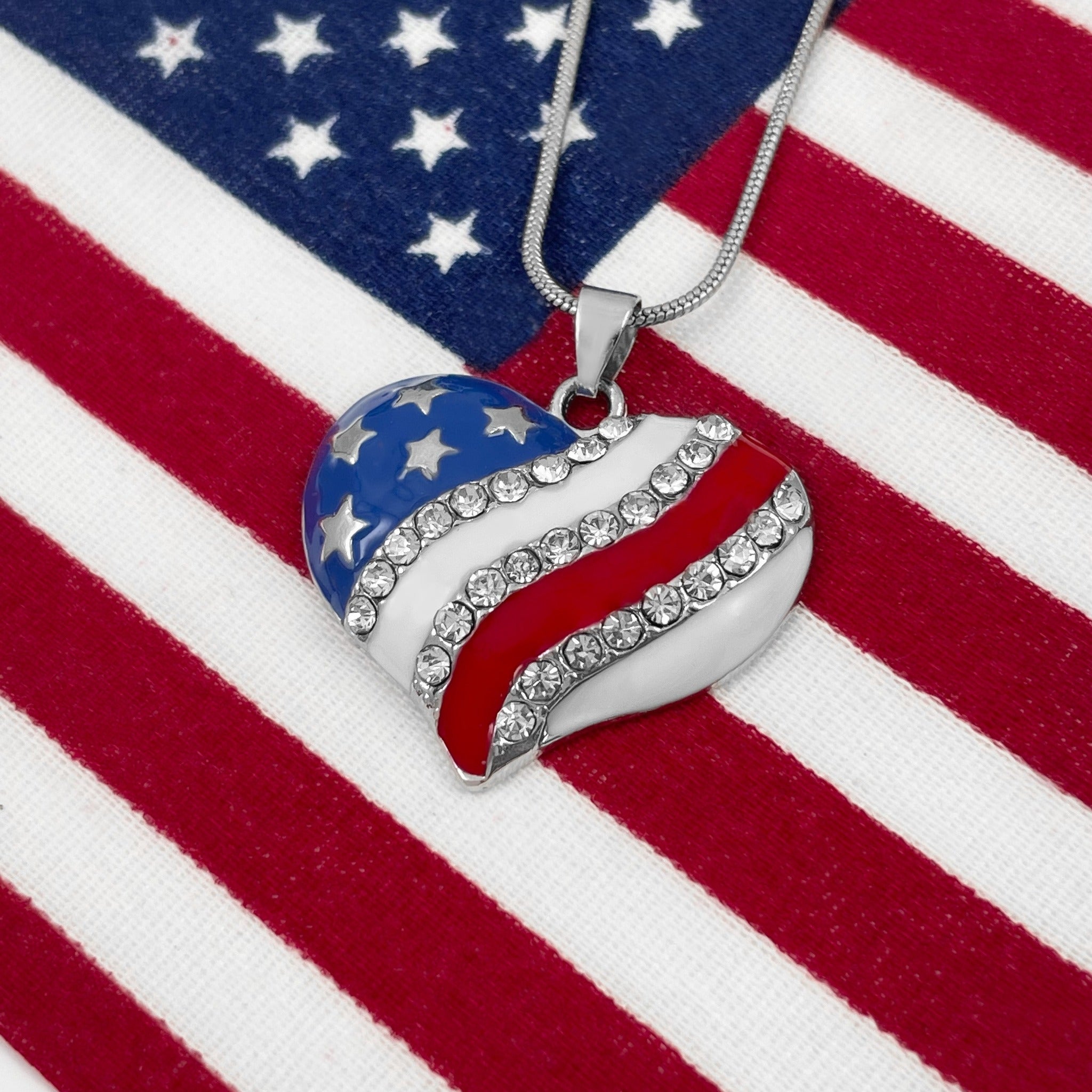 American Heart Necklace