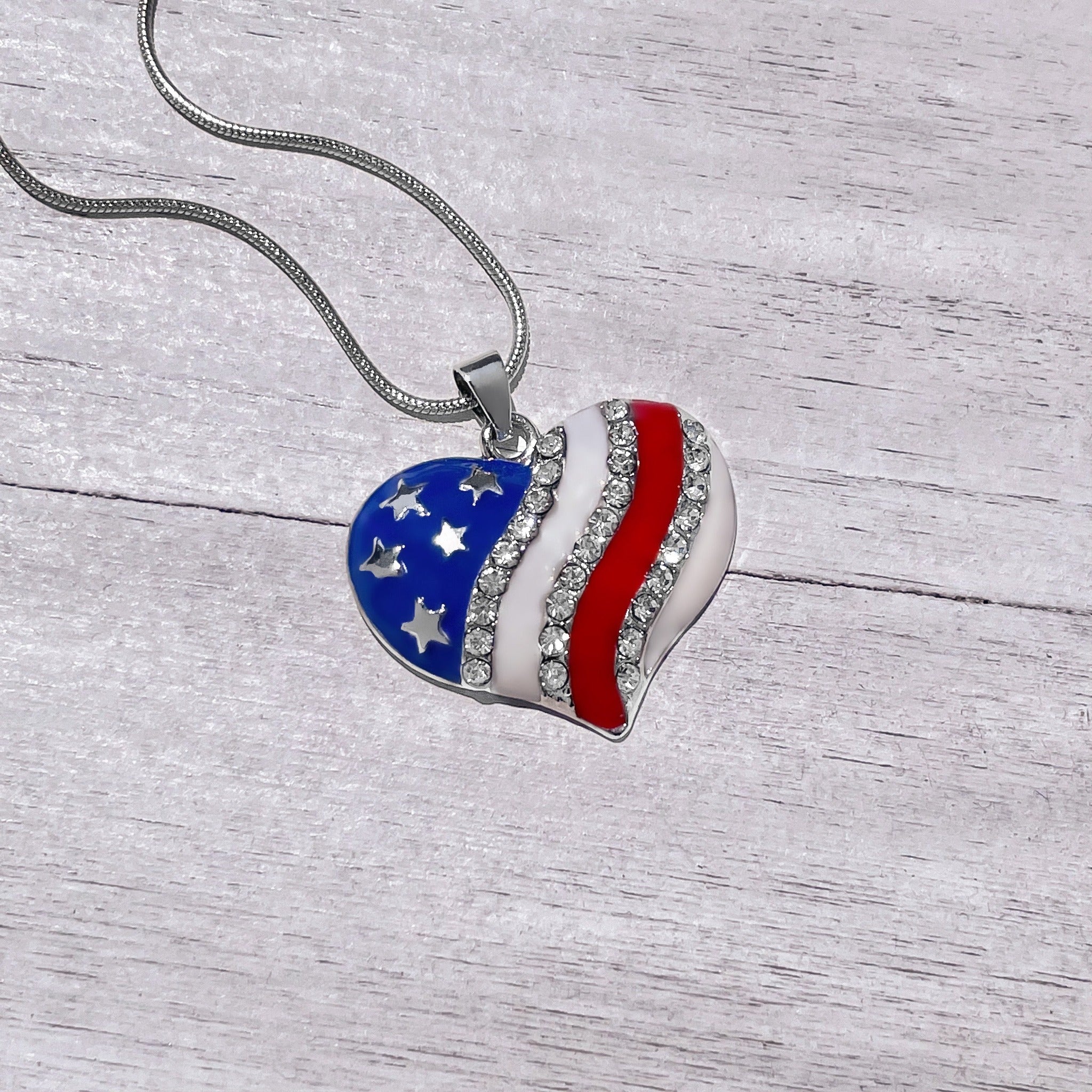 American Heart Necklace