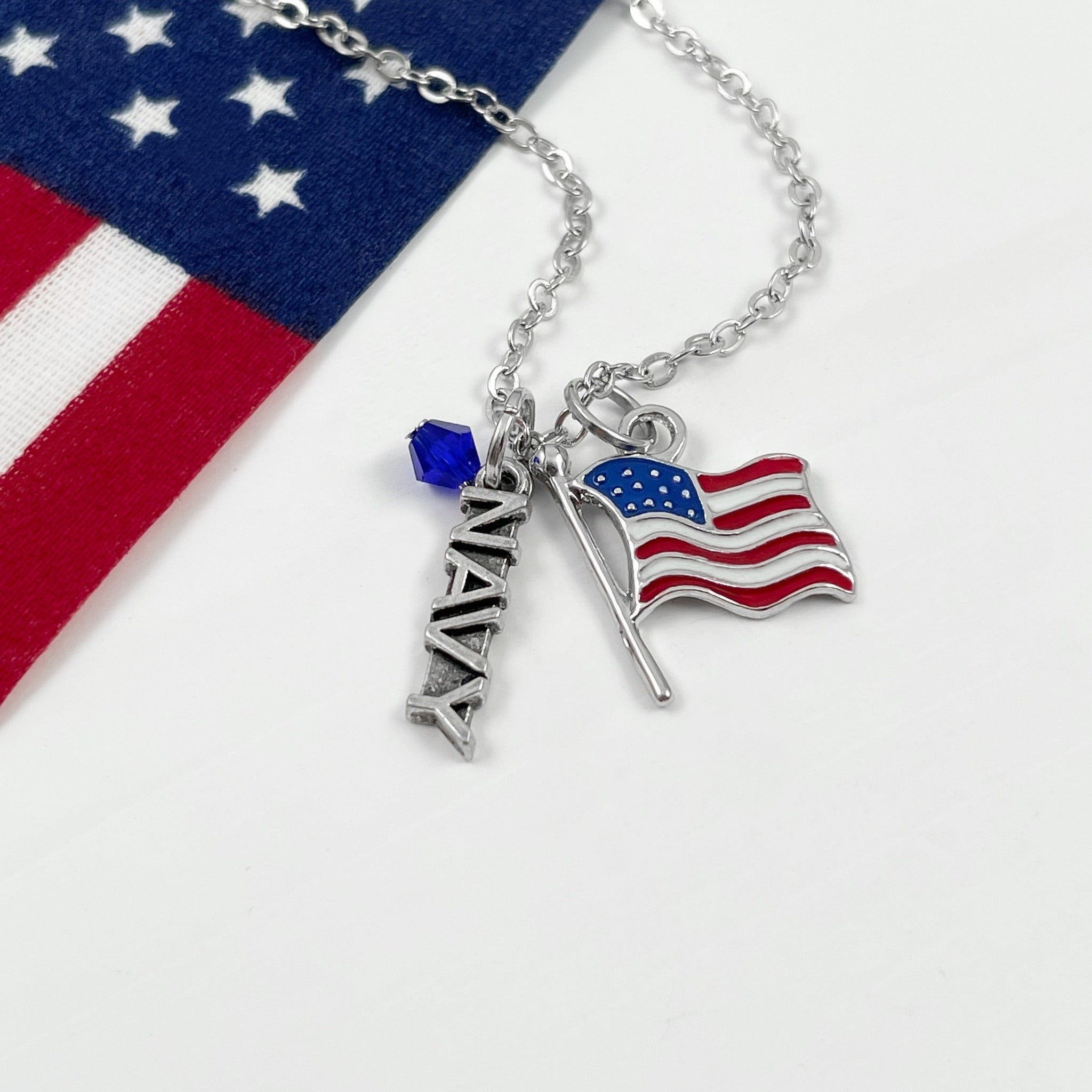 American Navy Necklace