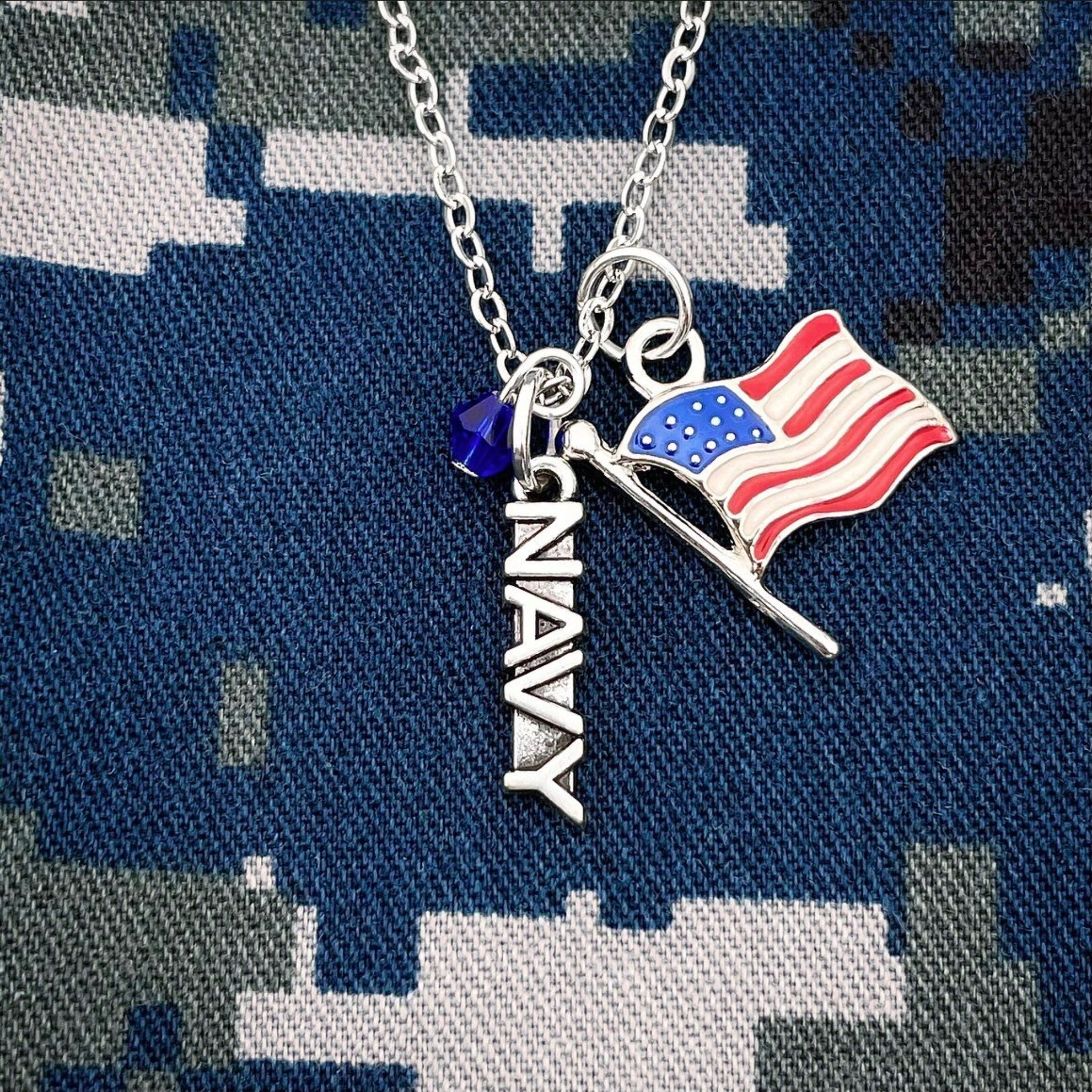 American Navy Necklace