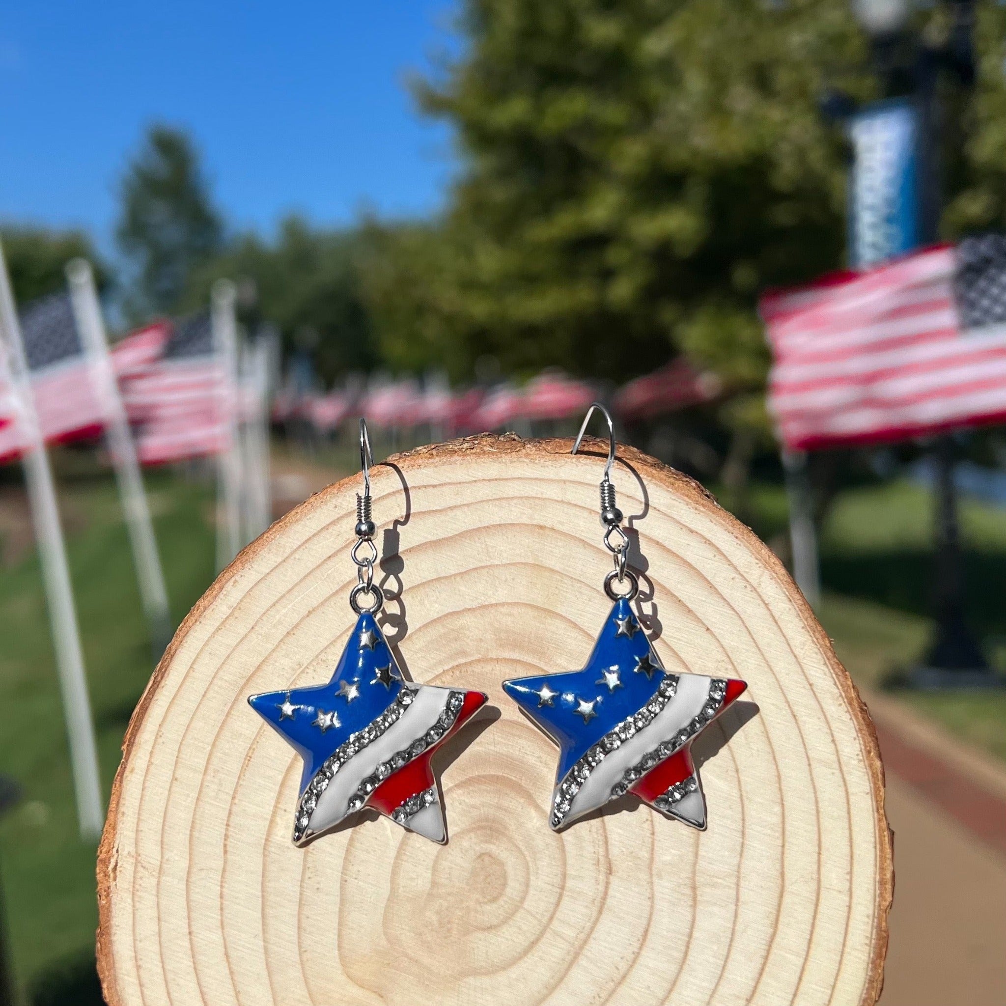 American Star Earrings