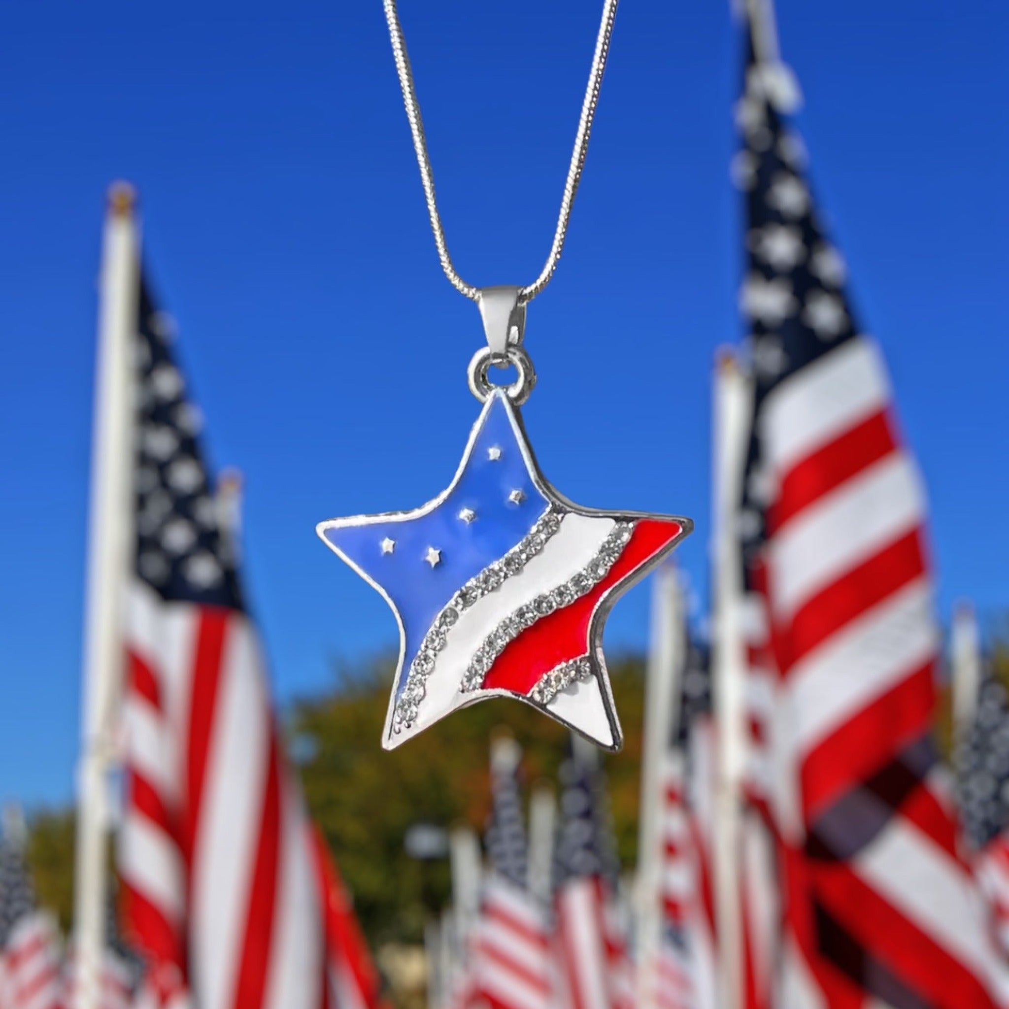 American Star Necklace