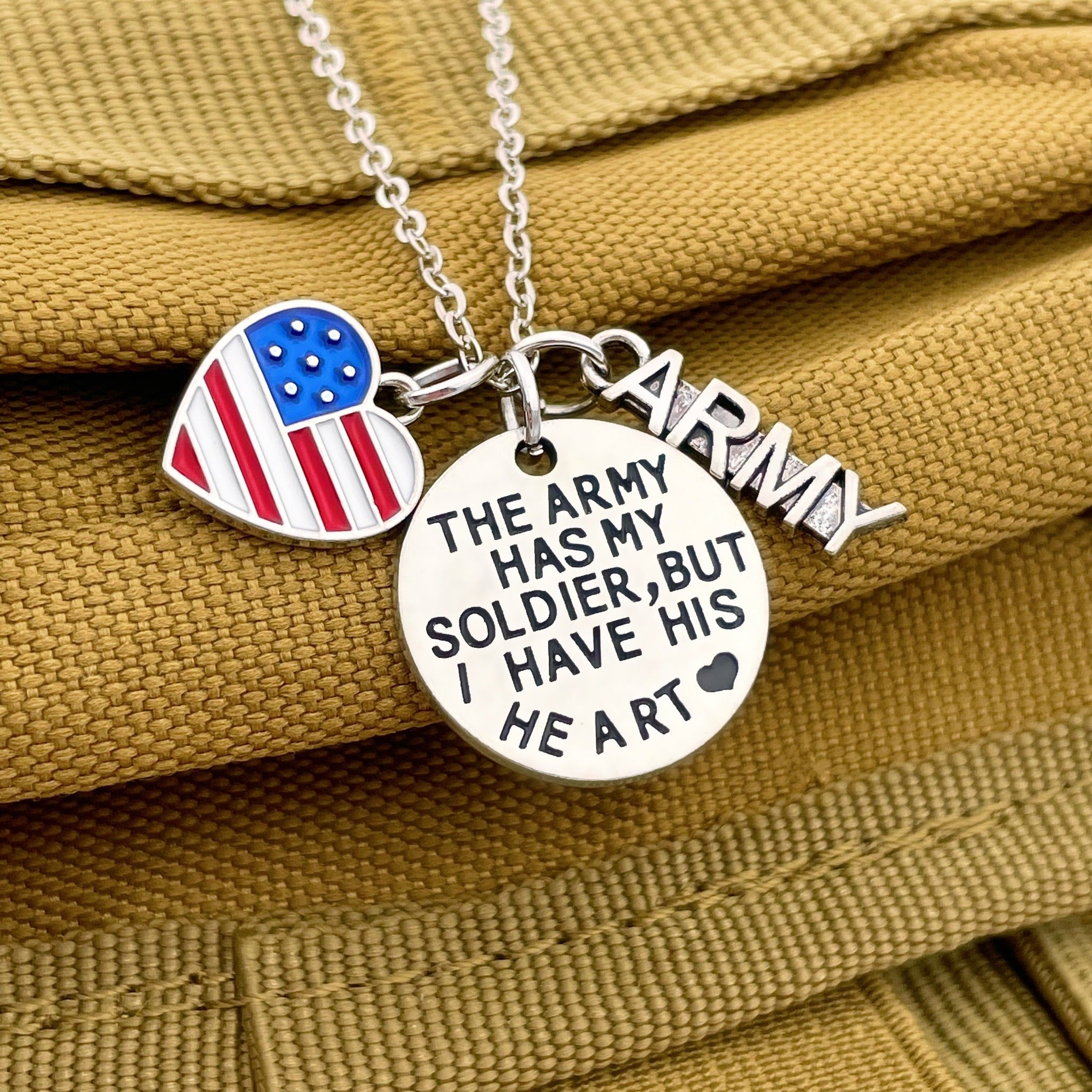 I Have His Heart Necklace