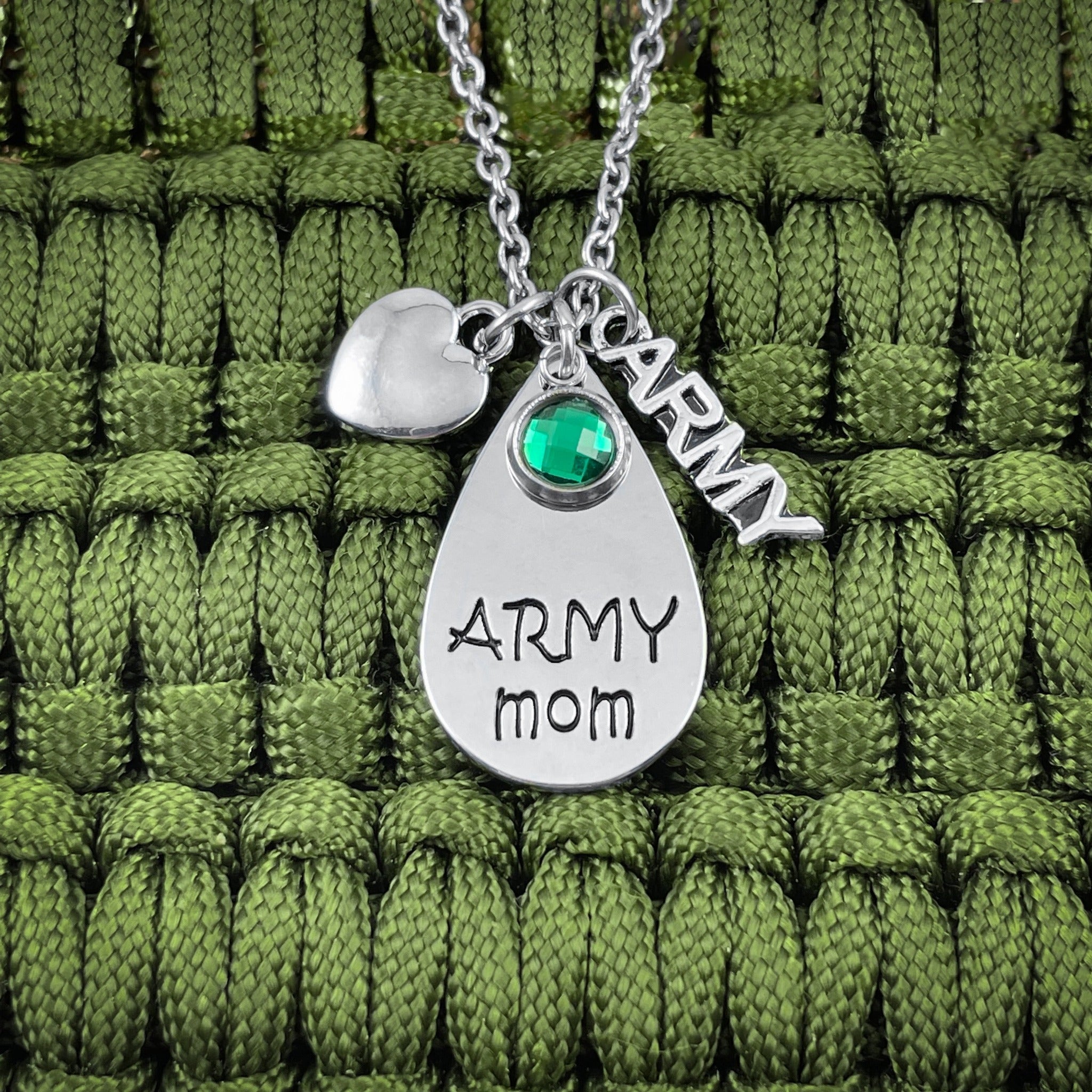 Army Mom Necklace