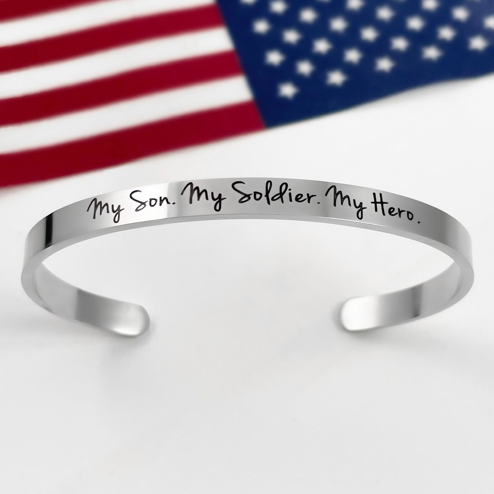 My Son My Hero Cuff Bracelet