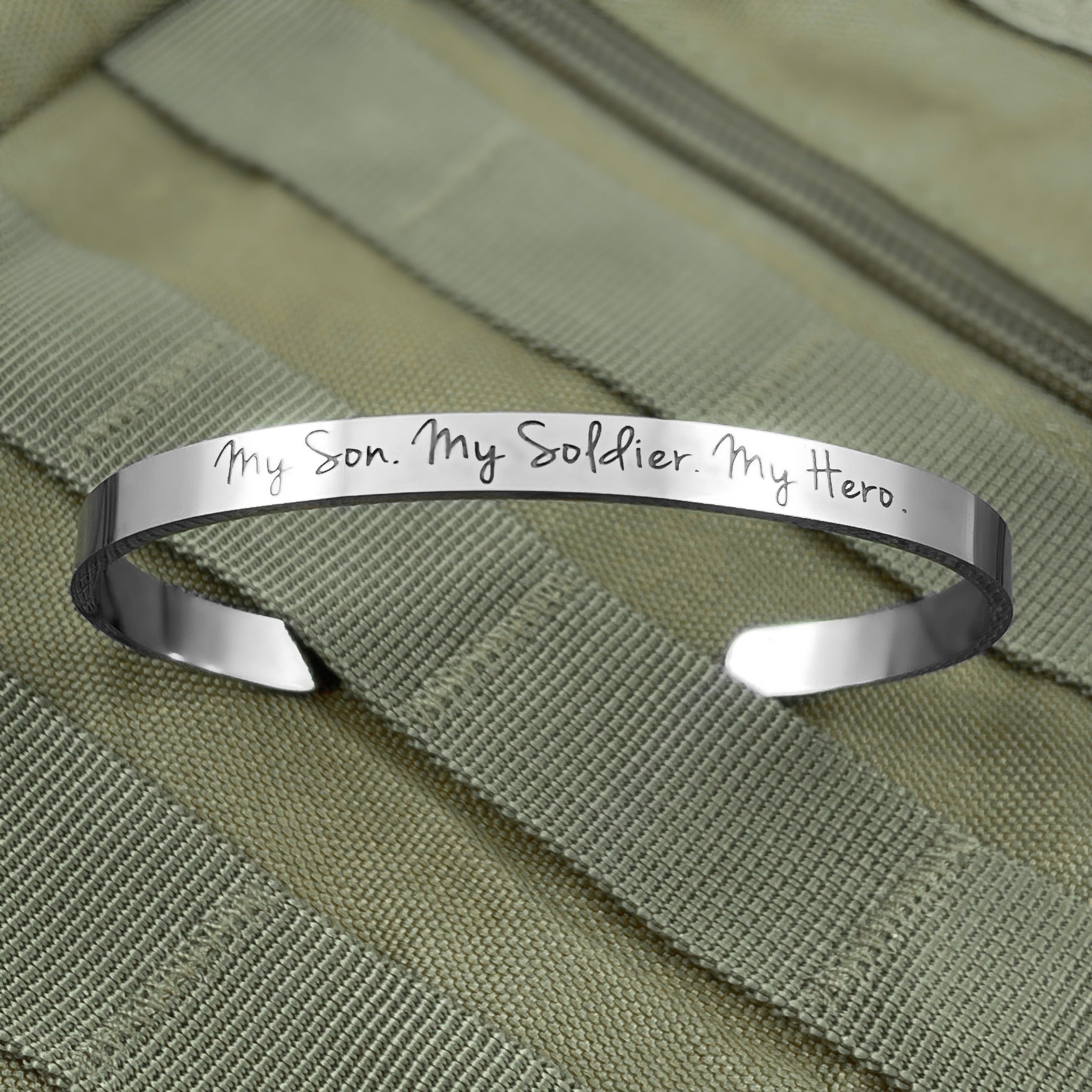 My Son My Hero Cuff Bracelet