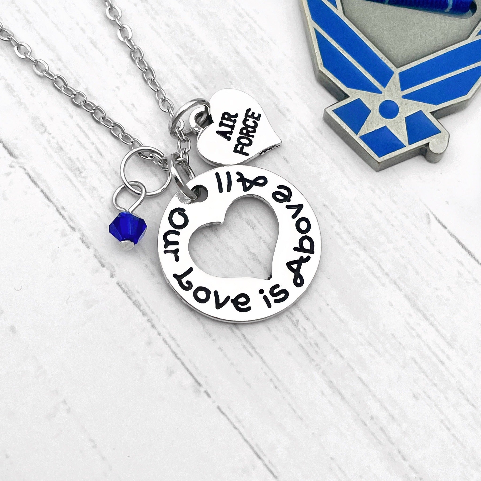 Our Love Is Above All Necklace