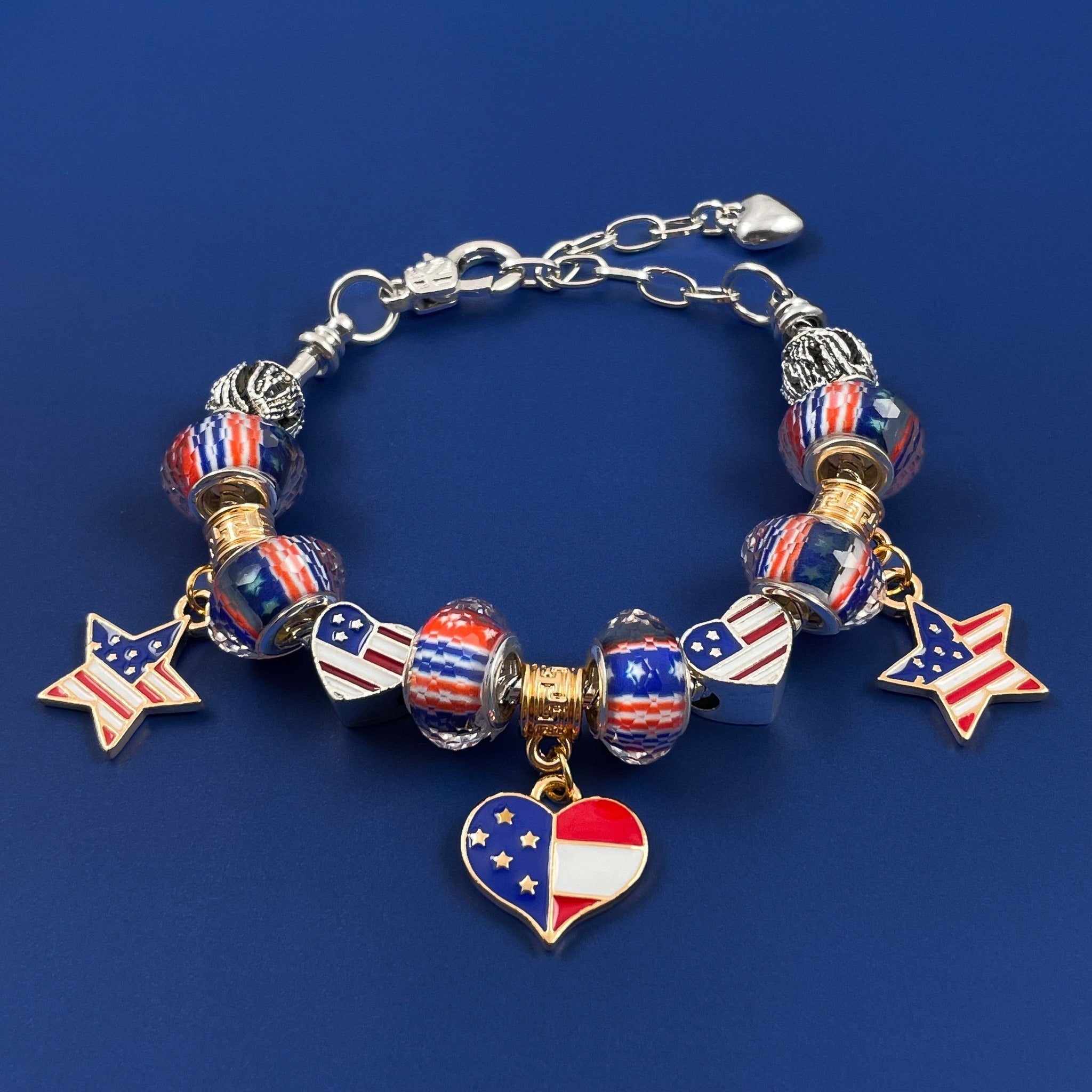 Cute American Charm Bracelet