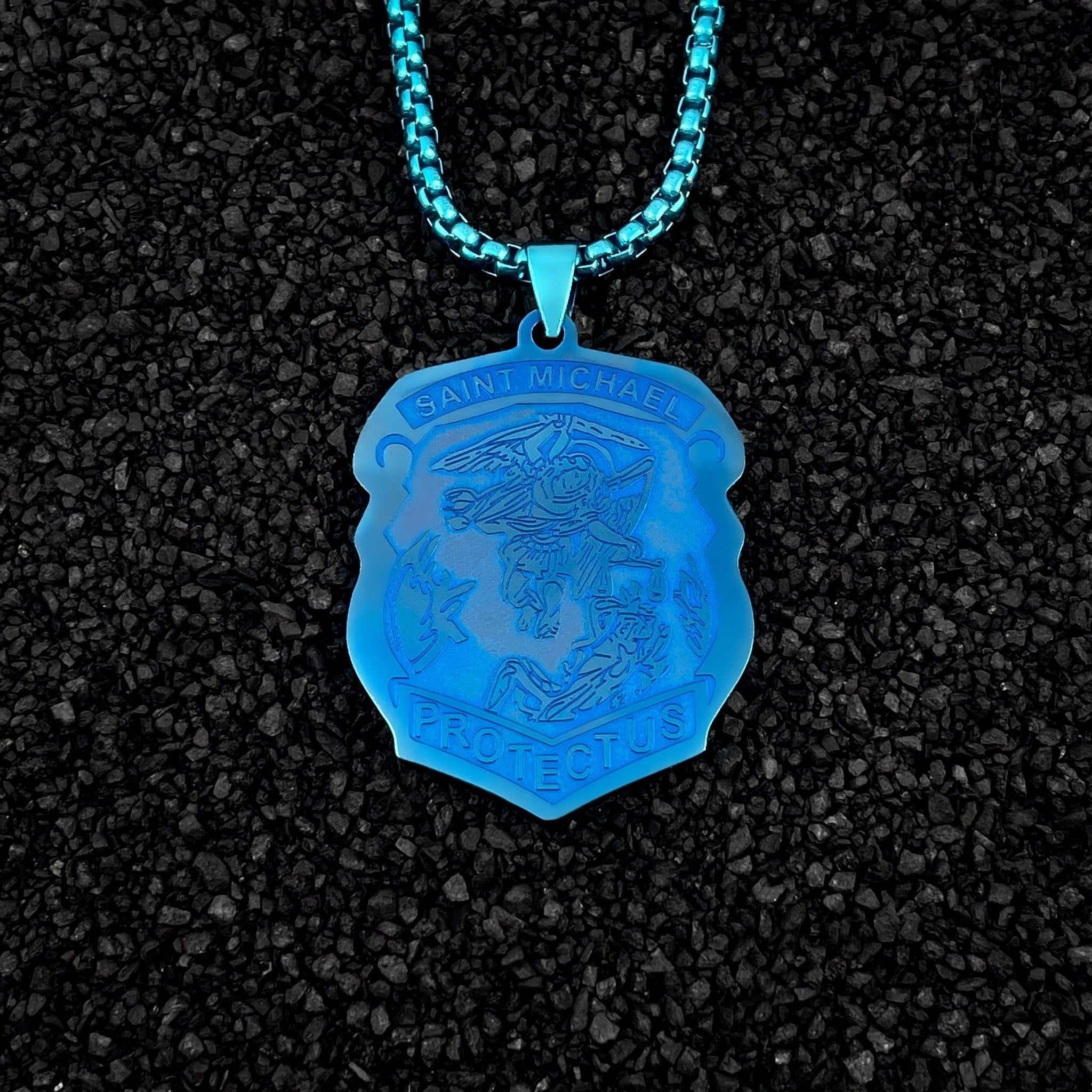 Saint Michael Badge Necklace